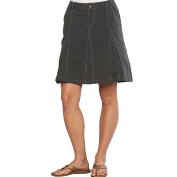 Kuhl 2 Splash Skirt in Army Green Sz 8 D5 - Picture 1 of 7